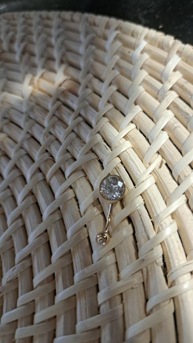 Kolczyk złoty do pępka pr585