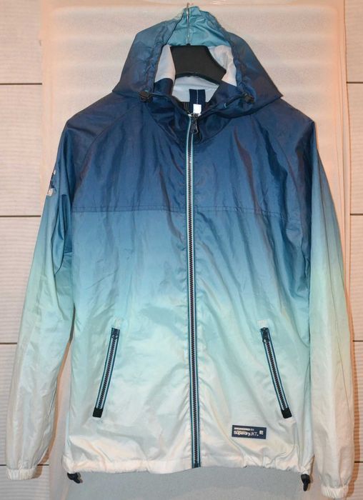 SUPERDRY Spray Cagoule Nowa Kurtka Damska Wiatrówka S Oryginalna 100%