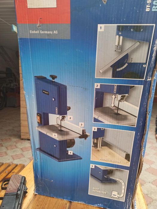 Стрічкова пила einhell bt-sb 200