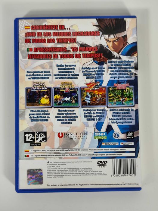 World Heroes Anthology - Playstation 2 PS2