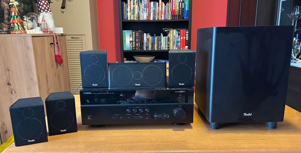 Amplituner Yamaha RX-V485 +Teufel Consono 25 Mk3 5.1