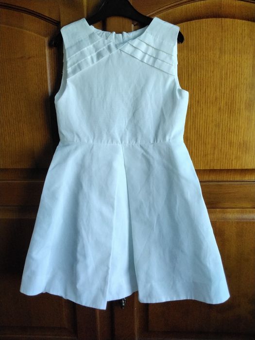 Jacadi White Formal Dress for 8-Year-Olds