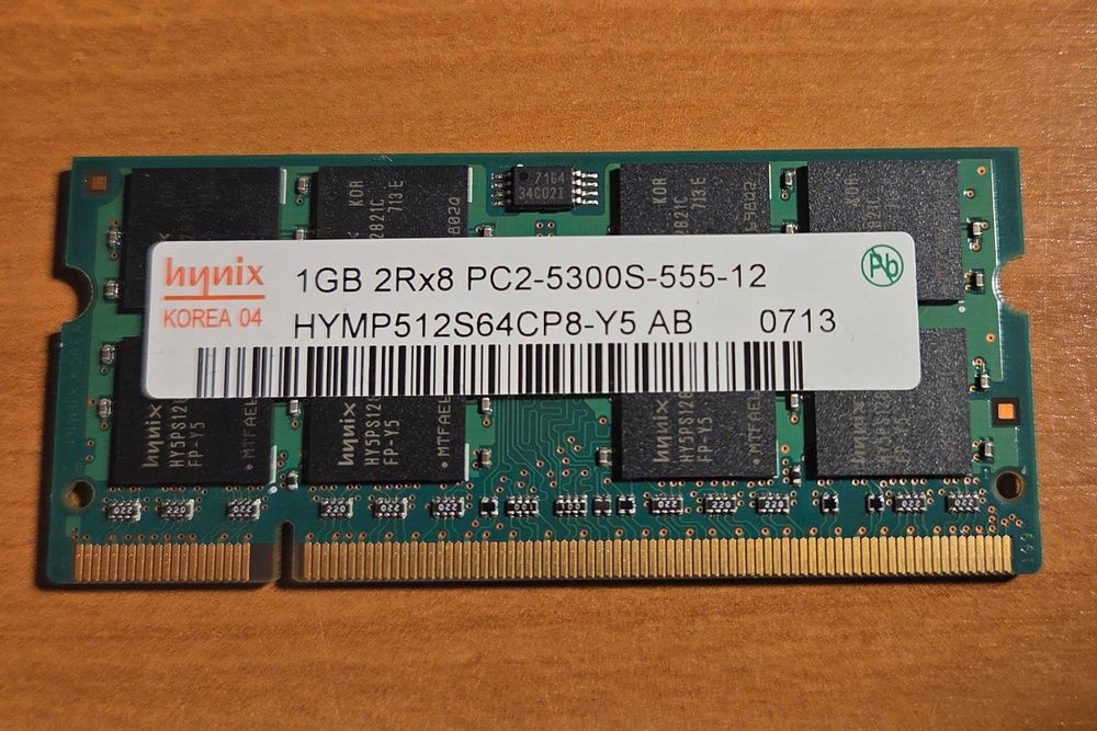 Pamięć RAM Hynix 1GB 667MHz SO-DIMM DDR2