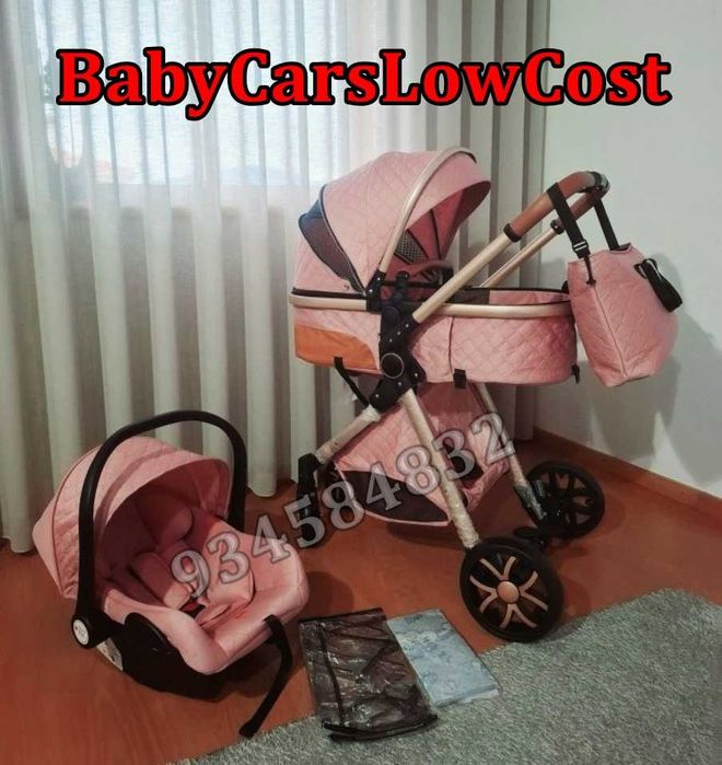 * CARRINHO DE BEBÉ TRIO * 3 em 1 * NOVOS * Oportunidade + Ofertas *