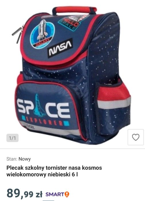 Tornister szkolny dla chłopca