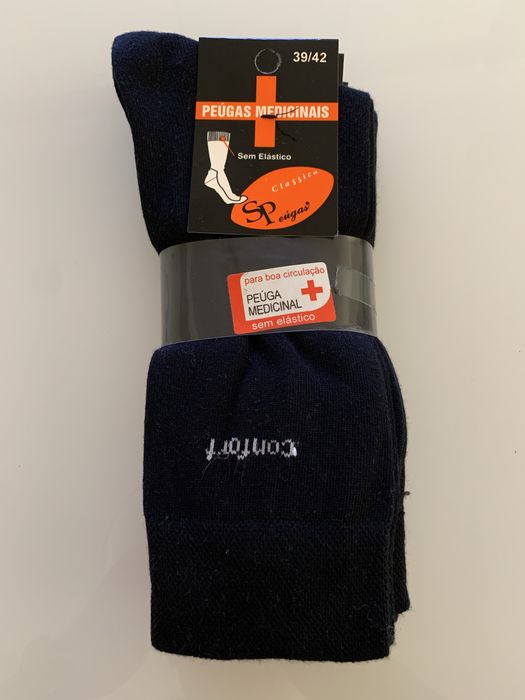 Pack 5 Meias Medicinais Homem (39-42)