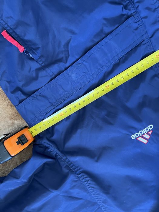Kurtka Adidas granatowa wiatrówka, rozmiar 164 / męska S