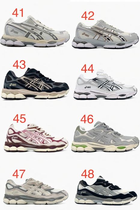 ВСЯ КОЛЕКЦІЯ‼️Кросівки Asics 36-45р Унісекс Преміум