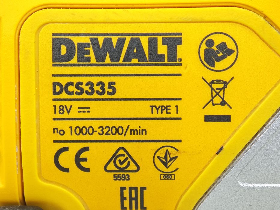 Wyrzynarka dewalt dcs335 akumulatorowa 5 0ah