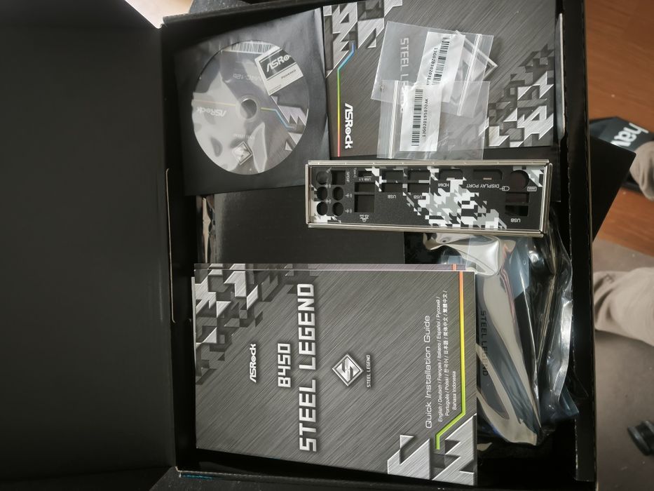 ASRock B450 Steel Legend (peças ou reparação)