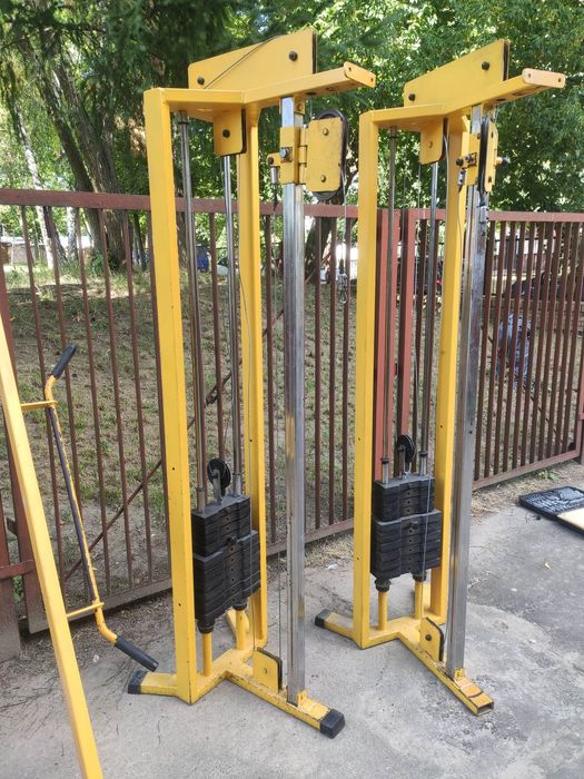 HES brama 2 stanowiskowa ze stosem 2 x 80kg.  # wysyłka