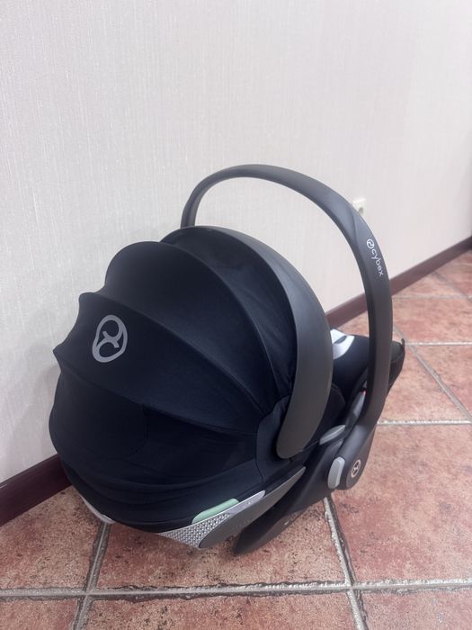 Автокрісло Cybex Cloud T i-size sepia з установкою