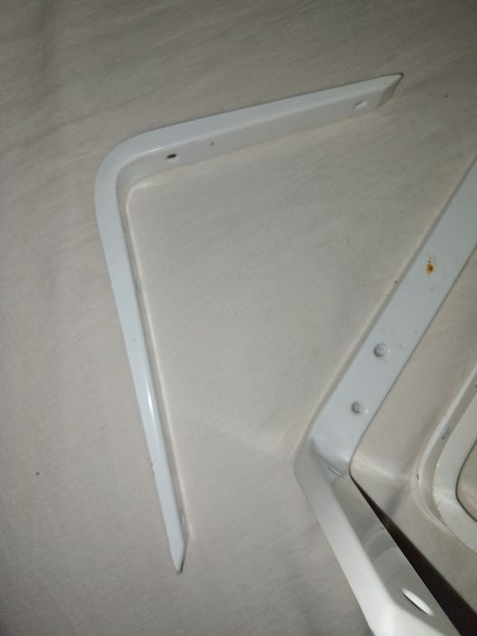 4 suportes para prateleiras 20 x 25cm