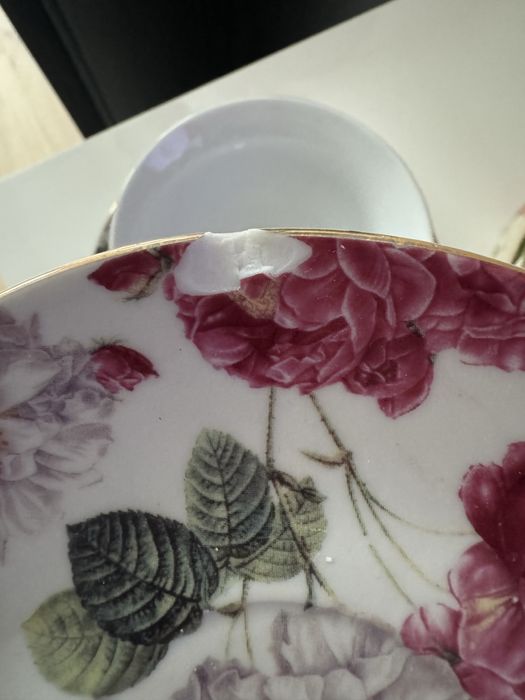 Zestaw filizanek ze spodkami w pudelku Affek