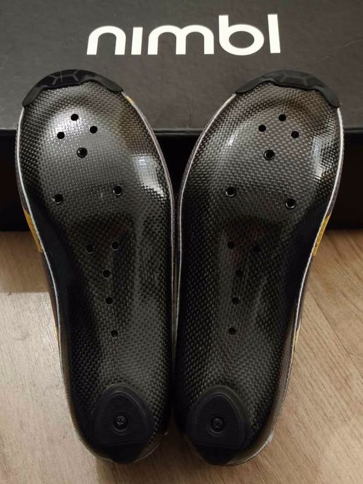 Sapatos de Ciclismo Nimbl Ultimate Carbon Team Visma "Novos"
