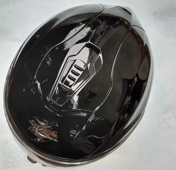 XXL 63-64cm KASK MOTOCYKLOWY SCORPION EXO-1400 AIR czarny połysk