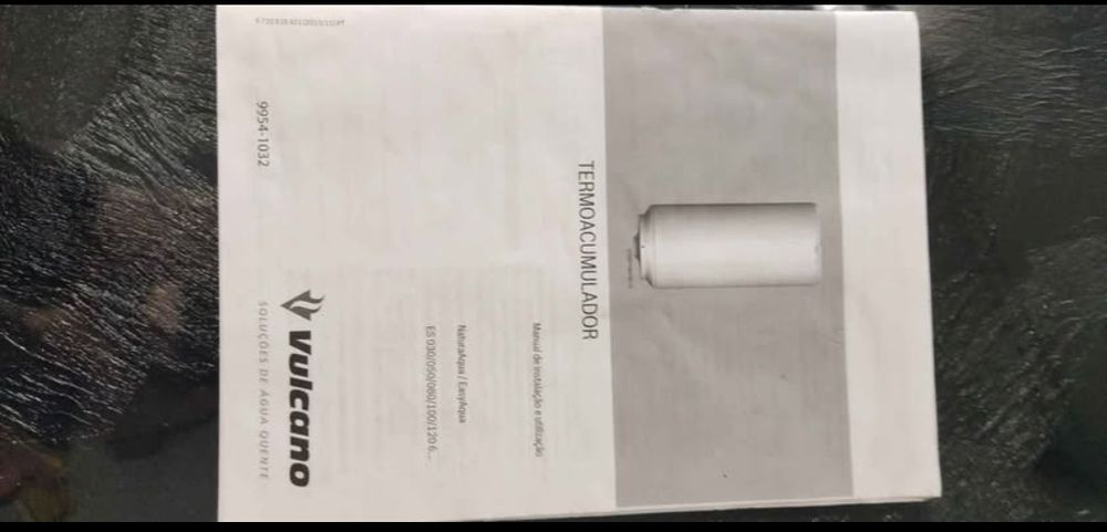 Termoacomulador da Vulcano de 100 Lt