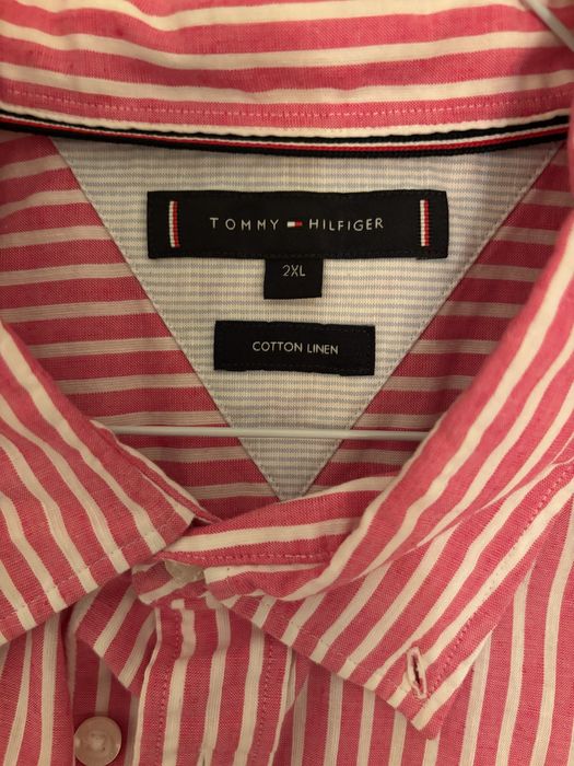 Camisa de manga curta Tommy Hilfiger como nova tamanho XXL