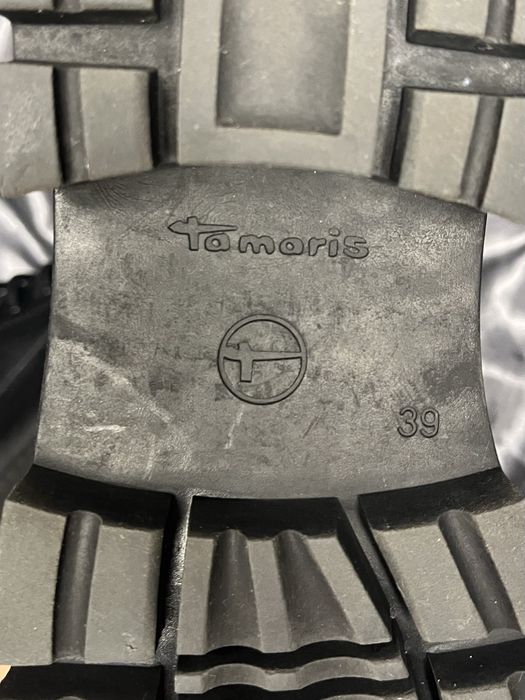 шкіряні ботинки Tamaris жіночі черевики ботинки кожаные ботинки берцы