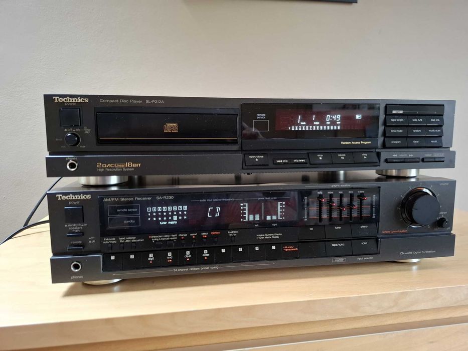 Technics SA-R230+SL-P212A