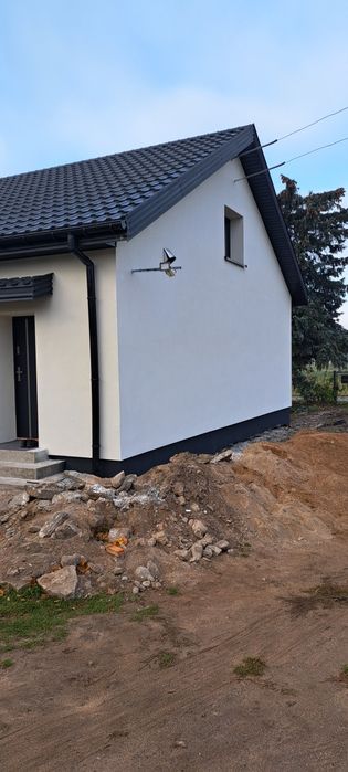 Styropian, elewacja,struktura