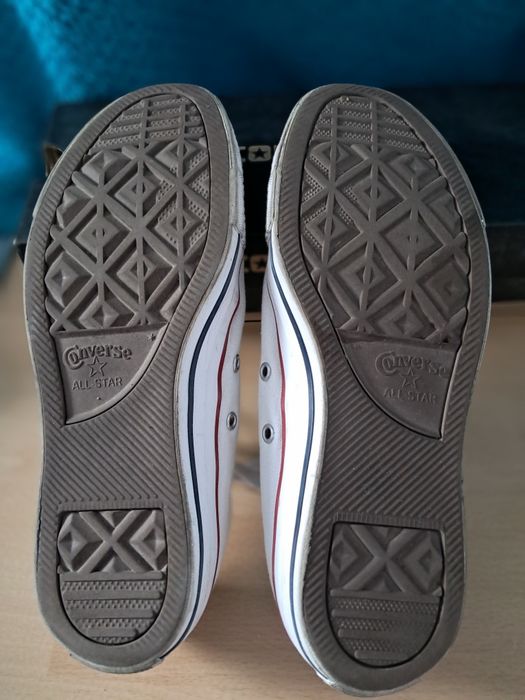 Białe trampki Converse All Star Ox Trampki All Star Ox M7652C r. 39,5