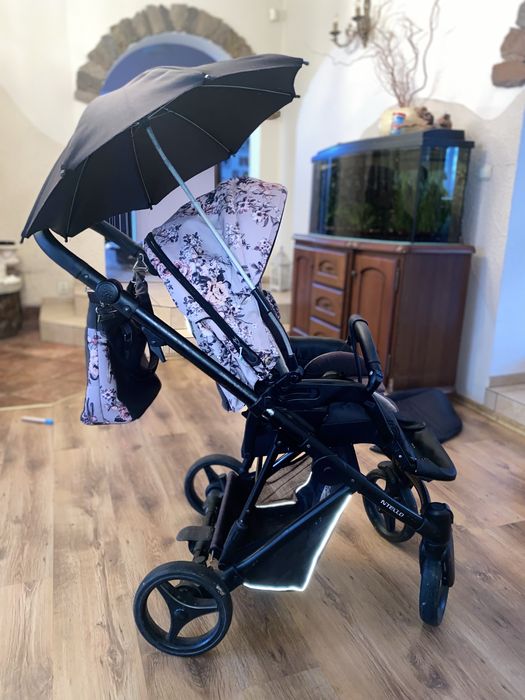 Wozek bebetto nitello kwiaty