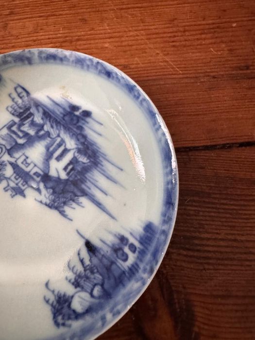 SexXVIII pratinho Porcelana china. Nanking Cargo