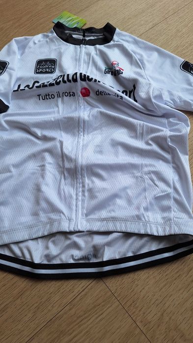 Koszulka kolarska męska biała Giro r. L