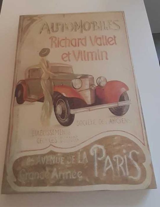 impressão s/tela de publicidade antiga