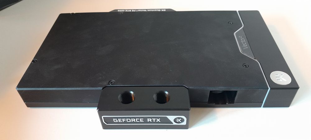 Bloco Water Cooler Ek-Quantum Vector2, FE RTX 4090 - Nickel + Acetal