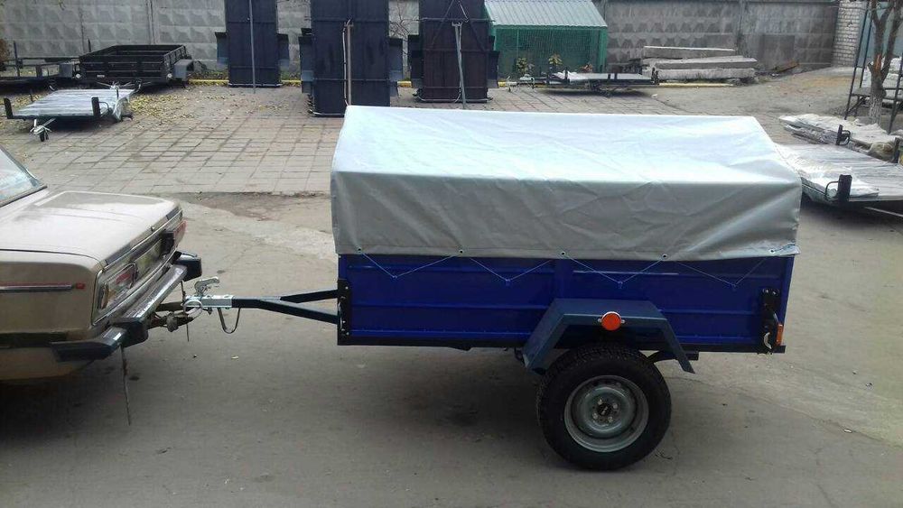 Прицеп ПРИЧІП 2500/1300 до  легкового авто. Документи для МРЕО. Завод.