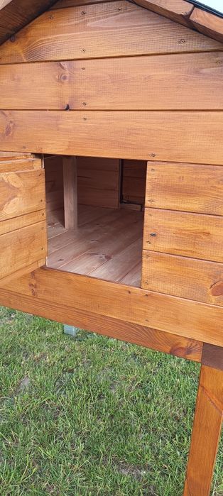 Kurnik drewniany ocieplany. Polecam!