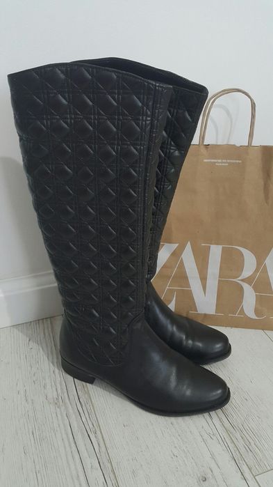 Buty  ze skóry naturalnej Włoskiej ciepłe miś zima 37