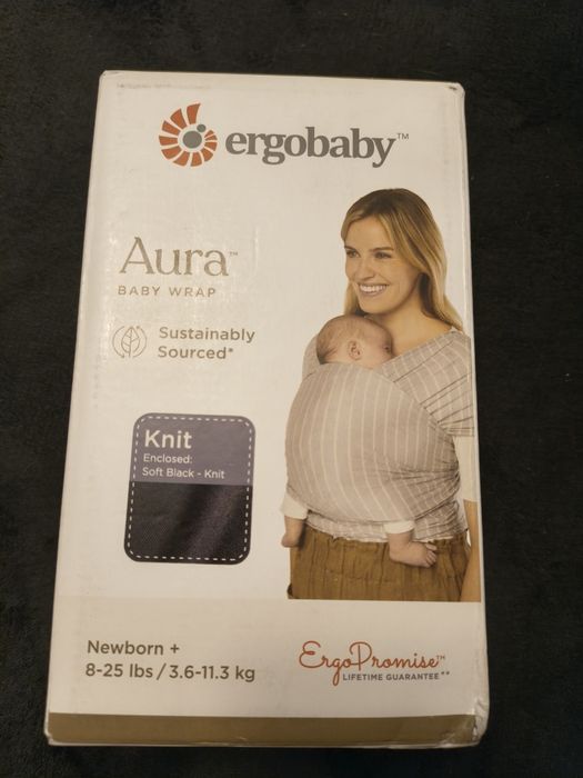 Ergobaby - NOWA chusta dla niemowląt / do 11kg