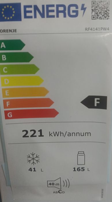 Lodówka dwudrzwiowa Gorenje RF4141PW4