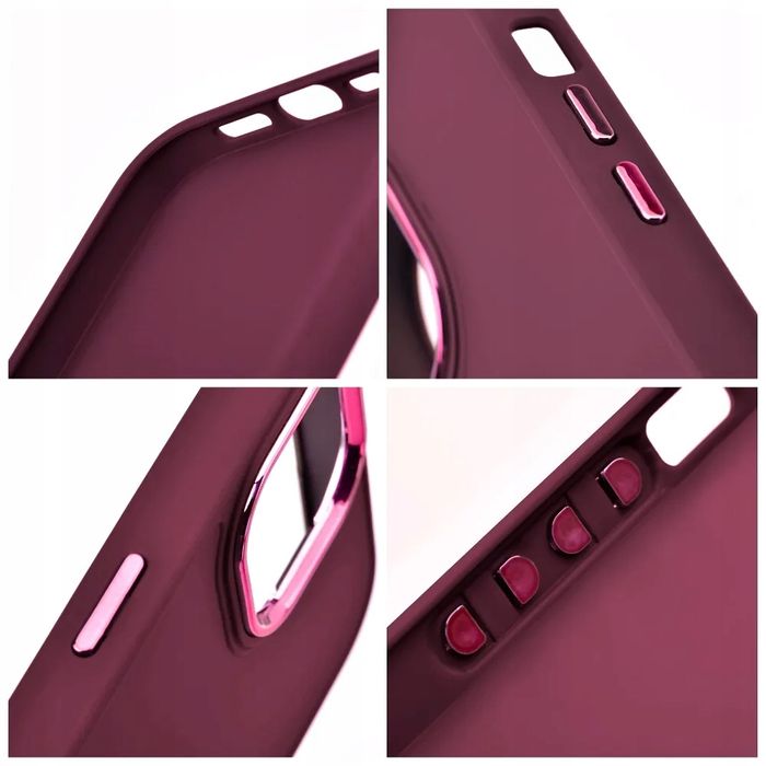 Etui Futerał FRAME do IPHONE 16 Pro Max fioletowy