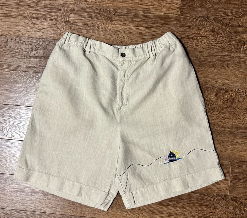 Льняные шорты Nick Fouguet ,Loro Piana.