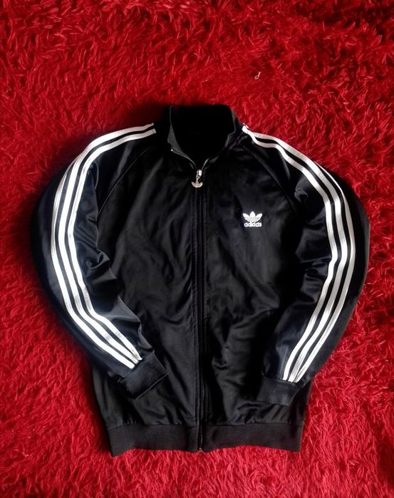 Вінтажна олімпійка Adidas на лампасах