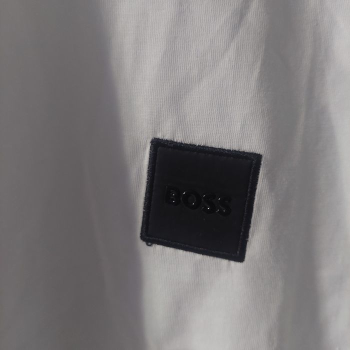 T shirt biały boss