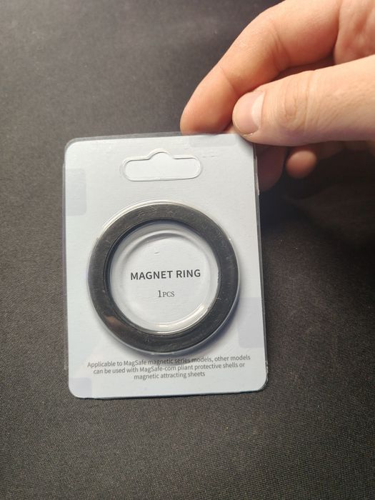 Uchwyt magnetyczny samochodowy metalowy ring do telefonu