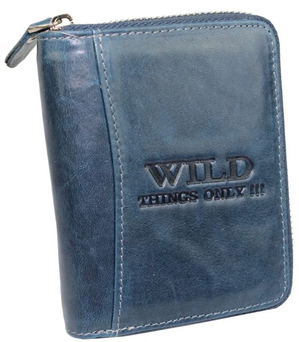 portfel męski mały skórzany