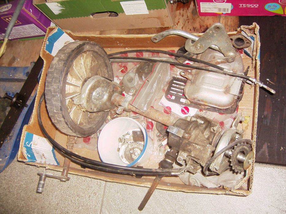 kosiarka yamaha 342, 346, 446, 453, piasta, zębatka, linka, nóż, koło.