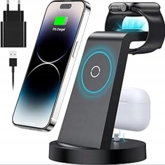 Ładowarka Bezprzewodowa 3w1 CW350