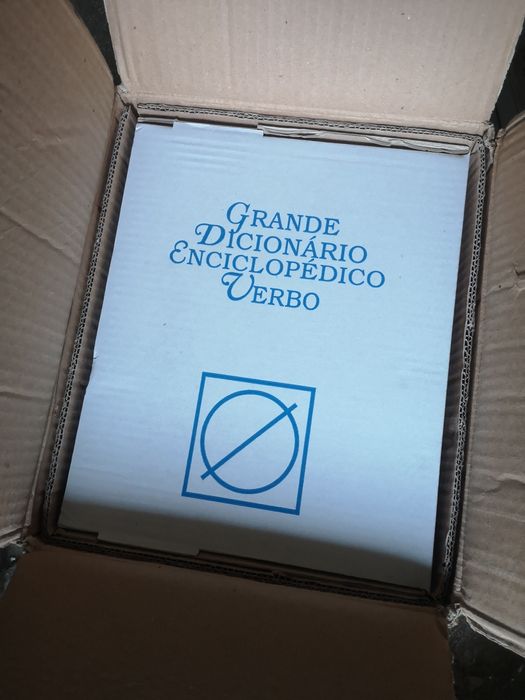Grande Dicionário Enciclopédico Verbo, 3 volumes novos