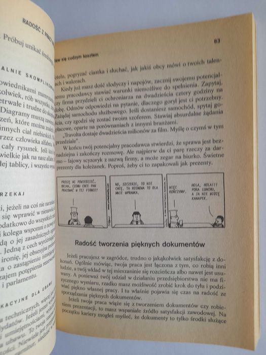 Radość z pracy według Dilberta - Scott Adams