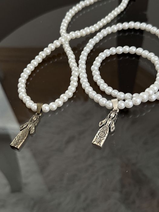 Перлинне намисто мотанка