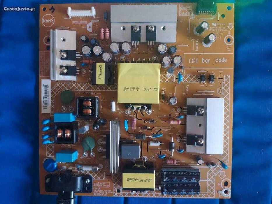 715g7574-p01-w07-0h2h fonte de alimentaçao tv led lg 43 polg.varios