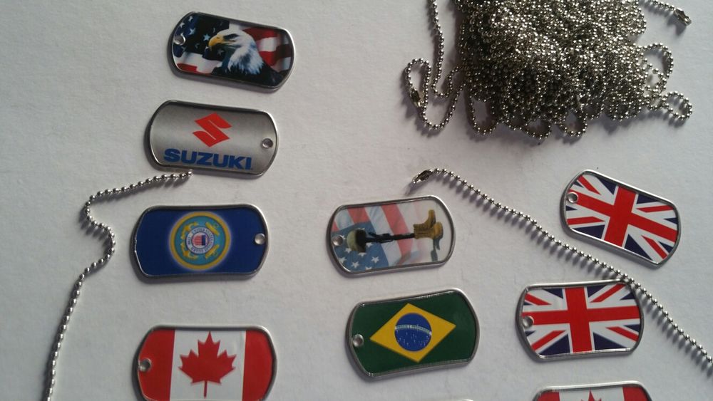 Fio,medalha estilo militar .