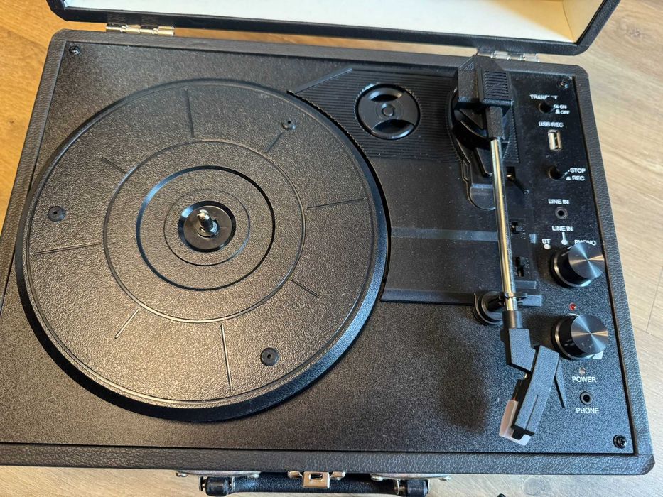 Gramofon walizkowy walizka Tchibo